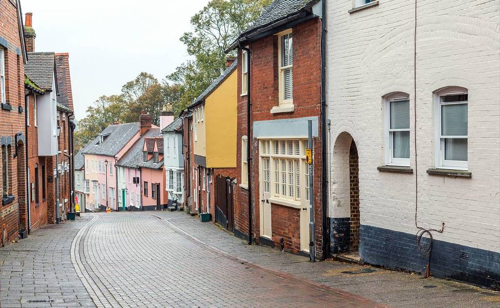 Historic street in Colchester Essex — damp proofing for period and Victorian properties in Colchester