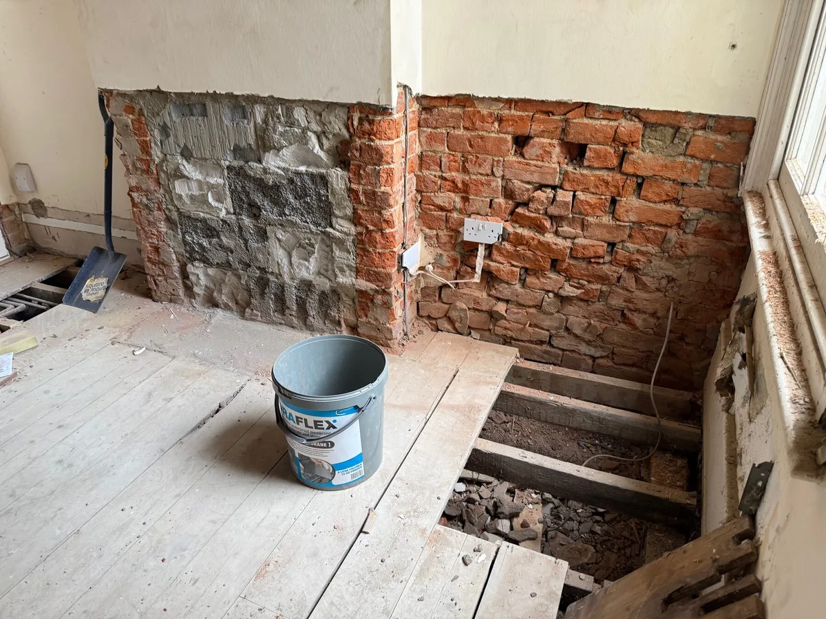 Damp treatment and remediation work